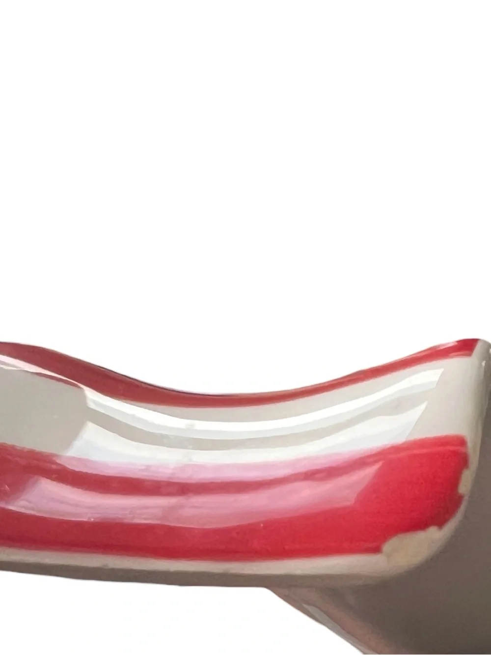 Sur La Table Americana Collection Earthenware Spoon Rest Patriotic Stars Stripes